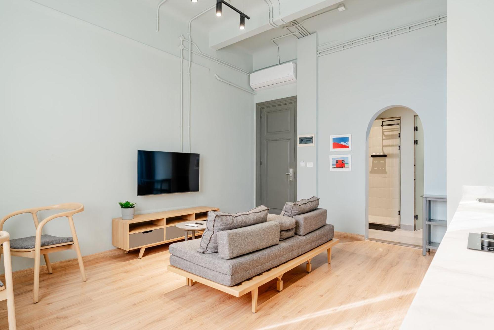 Grey L Studio Apartments Downtown Alexandria Menasce House Eksteriør billede